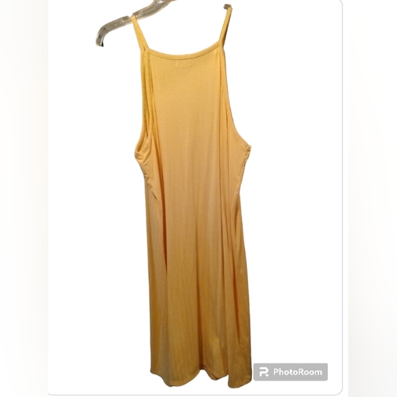 So Spaghetti Strap Yellow Summer Dress NWOT - Picture 2 of 2